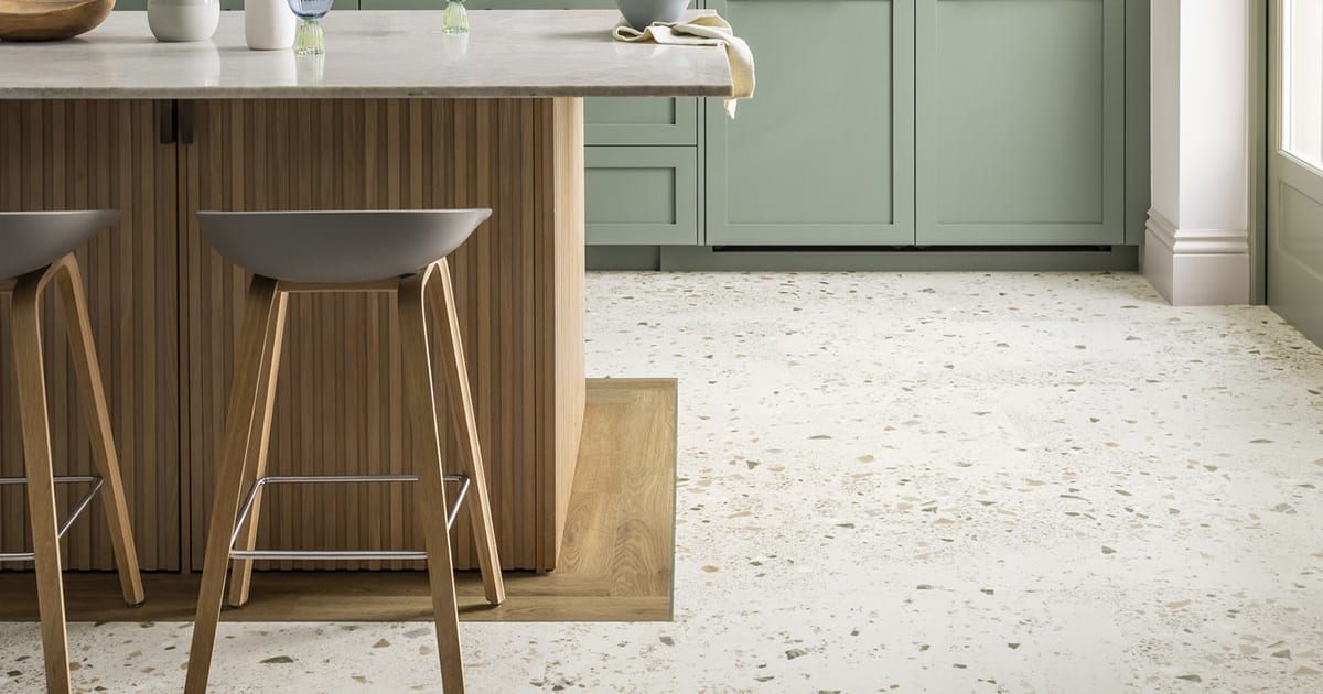 Garda: Beautifully designed LVT stone flooring from the Amtico